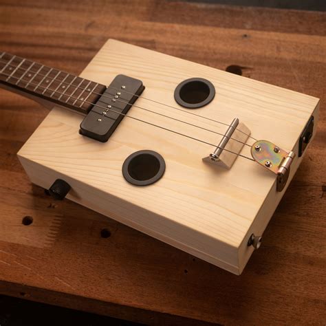 electric cigar box bass guitar|cigar box guitar fretboards.